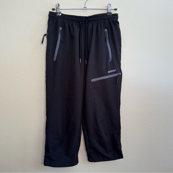 MOCOLY Cargo Hiking Pants Elastic Waist Quick Dry Lightweight Water Resistant - Picture 6 of 16